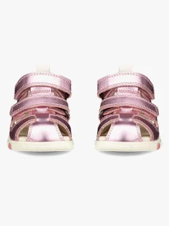 Ecco Mini Stride Sandaler, Old Rose Metallic