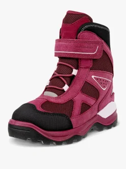 Ecco Snow Mountain WP 1V Vinterstøvler, Red Plum