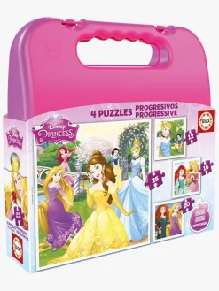 Educa Disney Princess Puslespil 4-i-1