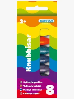 Egmont Kärnan Kridt Knubbisar 8 stk