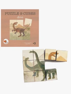 Egmont Toys Puslespil 9 Kuber Dinosaur