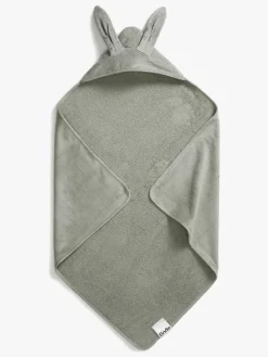 Elodie Badekåbe Baby, Mineral Green Bunny
