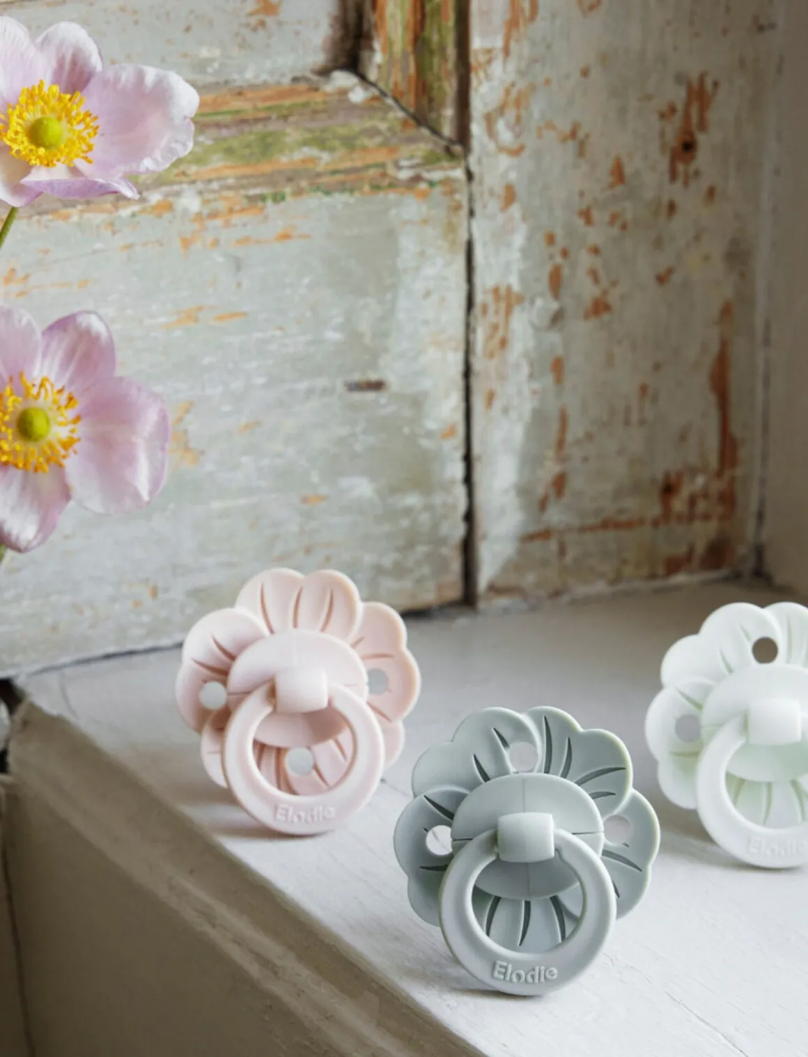 Elodie Binky Bloom Sut 3+, Vanilla White