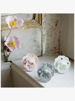 Elodie Binky Bloom Sut Newborn, Vanilla White