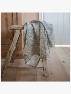 Elodie Tæppe/ Stofble i Musselin 80x80 Cm, Standen