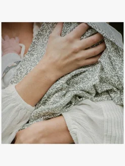 Elodie Tæppe/ Stofble i Musselin 80x80 Cm, Standen