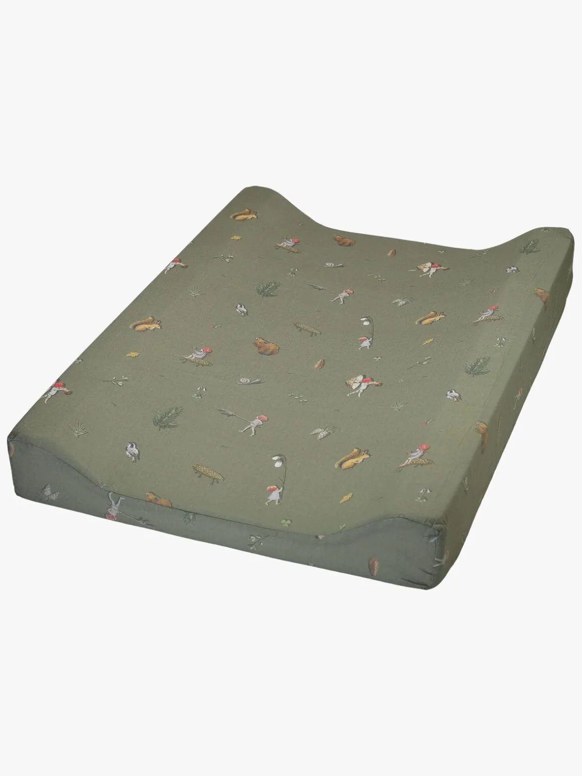 Elsa Beskow Julemandens børn Puslepude, Grøn