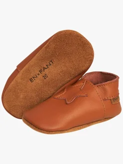 EN FANT Hjemmesko, Leather Brown