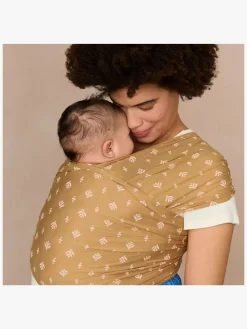 Ergobaby Aura Wrap Knit Strækvikle, Camel Harvest