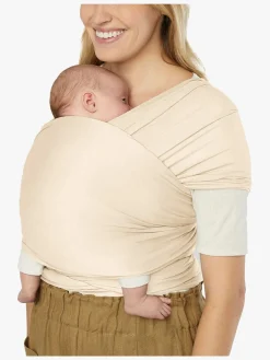 Ergobaby Aura Wrap Knit Strækvikle, Cream
