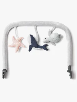 Ergobaby Evolve 3-in-1 Skråstol inkl. legetøjsbøjle, Midnight Blue