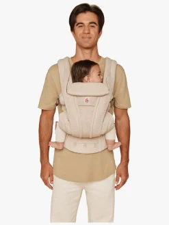 Ergobaby Omni Deluxe Bæresele Mesh, Natural Beige