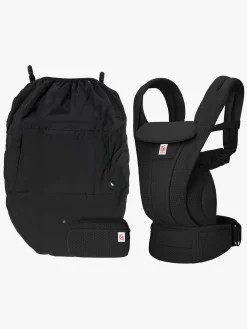 Ergobaby Omni Deluxe Bæresele Mesh inkl. Regnslag, Onyx Black