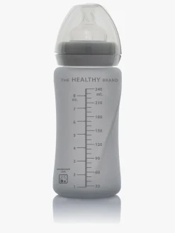 Everyday Baby Sutteflaske Glas 240 ml, Grå