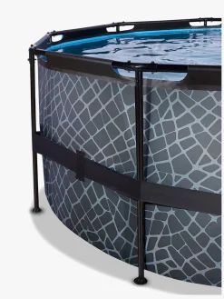 EXIT Stone Pool 450x122 cm, Grå