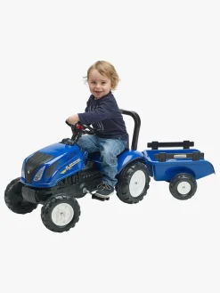 Falk New Holland T6 Traktor med Trailer