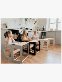 Family-scl 4-i-1 Læringstårn, Grå