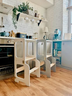 Family-scl 4-i-1 Læringstårn, Træ