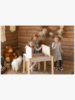 Family-scl Smart Opbevaring Bord med Stol, Grå