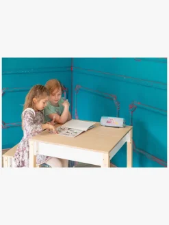 Family-scl Smart Opbevaring Bord med Stol, Hvid