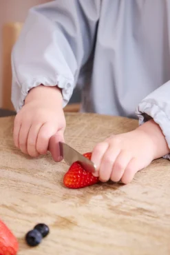 FILIBABBA Knivsæt til Børn 2-pak, Warm Grey/Rose