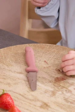 FILIBABBA Knivsæt til Børn 2-pak, Warm Grey/Rose