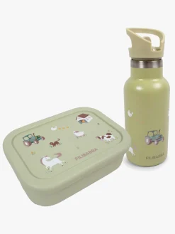 FILIBABBA Magic Farm Madkasse & Flaske, Green