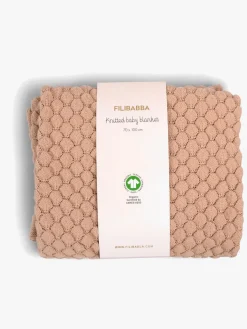 FILIBABBA Strikket Stofble, Ivory Cream