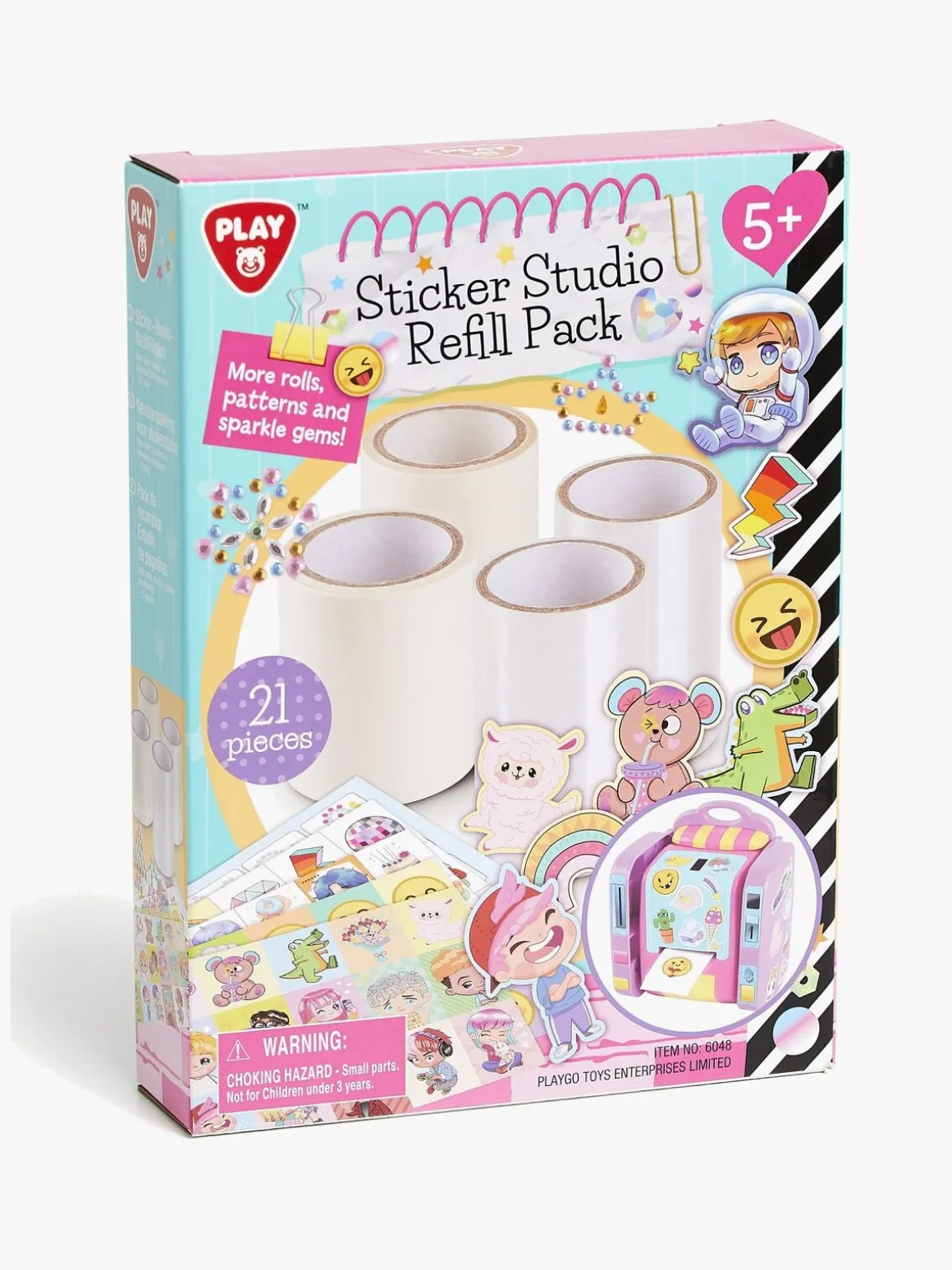 Fippla Klistermærkesæt Studio Refill Pack 21 Dele