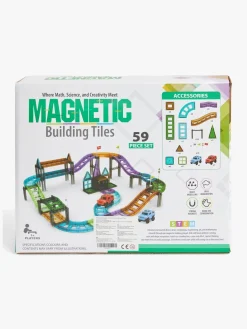 Fippla Racerbane Magnetiske Byggeklodser 59 Dele