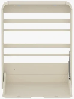 Flexa Nova Væghængt Puslebord, Cream