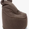 Furini Yogi Sækkestol Bouclé, Mørkebrun