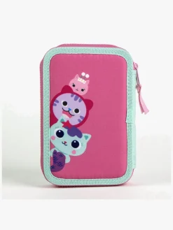 Gabby's Dollhouse Dobbelt Penalhus, Pink