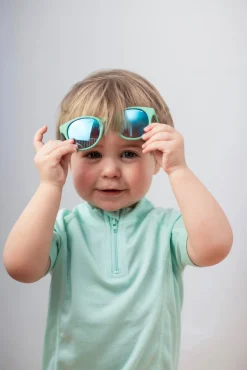 Geggamoja  Fleksible Solbriller, Neptune Green