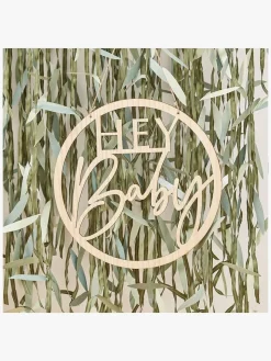 Ginger Ray Træskilt, Hey Baby