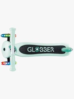 Globber Primo Sammenklappelig Lights V2 Trehjulet Løbehjul, Pestel Mint
