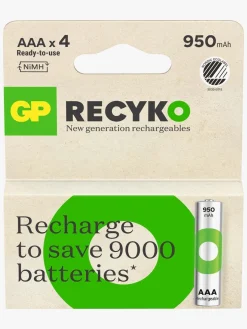 GP Batterier ReCyko 950mAh, AAA 4-pak