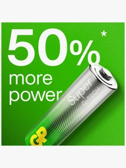 GP Super Alkaline G-TECH AAA/LR03 Batterier 12-Pak