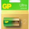 GP Ultra Alkaline G-TECH D/LR20 Batterier Svanemærket 2-Pak