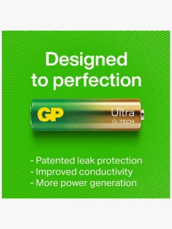 GP Ultra Alkaline G-TECH 9V Batteri Svanemærket 1-Pak