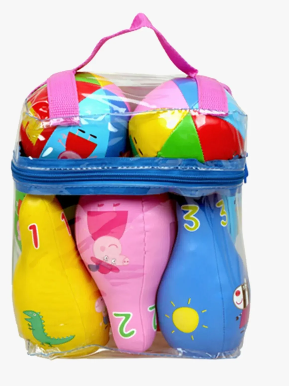 Gurli Gris Blødt Bowlingsæt