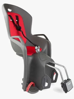 Hamax AMIGA Cykelstol, Dark Grey/Red