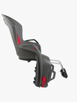 Hamax AMIGA Cykelstol, Dark Grey/Red