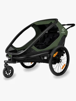 Hamax Outback Cykelanhænger, Green/Black