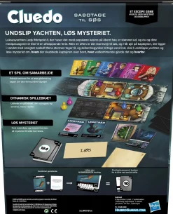 Hasbro Cluedo Spil Escape Sabotage on the High Seas