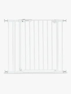 Hauck Clear Step 2 Sikkerhedsgitter + 9 cm Forlængerdel, White