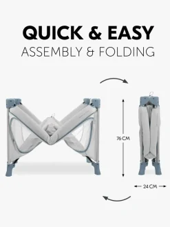 Hauck Dream N Play Plus Weekendseng, Dusty Blue