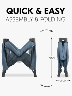 Hauck Sleep N Play SQ Set Weekendseng, Dark Blue