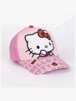 Hello Kitty Håndklæde Gymnastikpose & Kasket Sæt, Lyserød