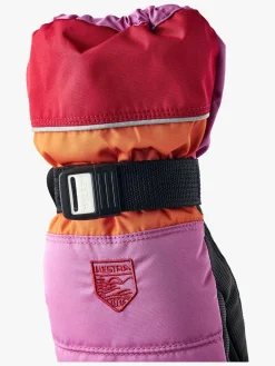 Hestra Kids Czone Vanter, Cerise/Light orange